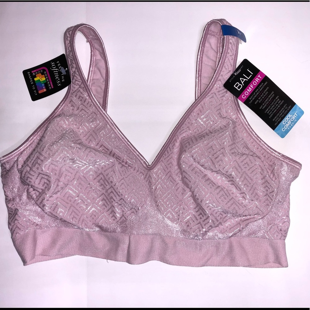 New Bali Comfort Hush Pink Bra